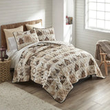 Antique Winter Quilted Bedding Collection - Holiday
