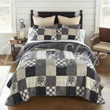 Augusta Cotton Quilt Set From Donna Sharp King/Cal New