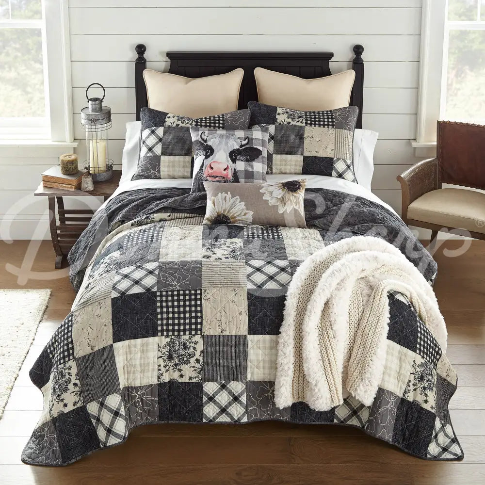 Augusta Cotton Quilt Set From Donna Sharp New