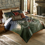 Bear Cottage Quilted Bedding Set By Donna Sharp