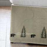 Bear Creek Bedskirt Tailored (Embroidered)