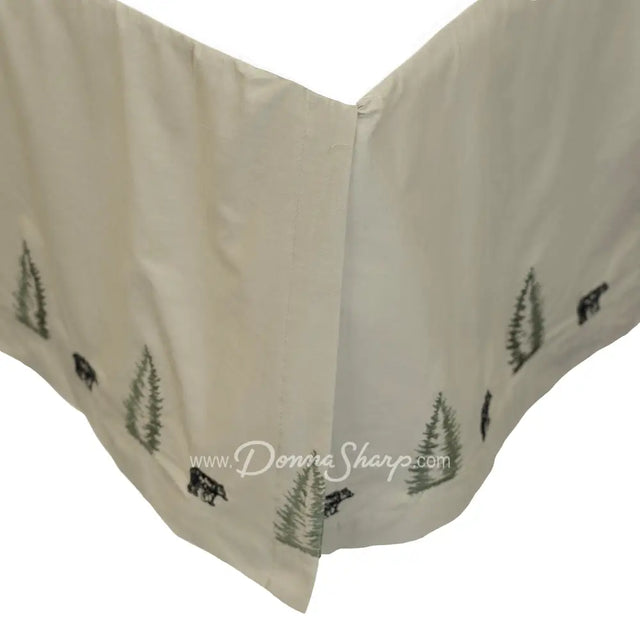 Bear Creek Bedskirt Tailored (Embroidered)