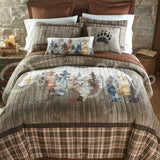 Bear Mirage Cotton Quilted Bedding Collection