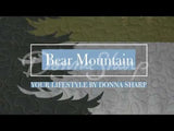 Bear Mountain 3Pc Quilted Bedding Set By Donna Sharp