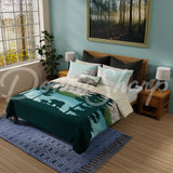 Bear Mountain 3Pc Quilted Bedding Set By Donna Sharp