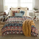 Bear Totem 3Pc Bedding Set From Your Lifestyle By Donna Sharp Paw - Pillow