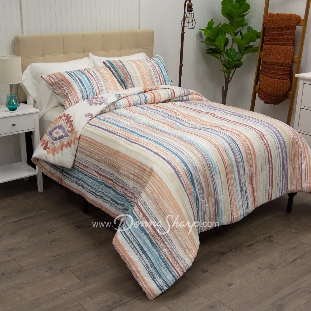 Bonita 3Pc Comforter Bedding Set From Your Lifestyle By Donna Sharp New