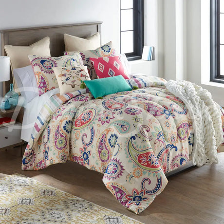 Cali 3Pc Comforter Bedding Set From Your Lifestyle