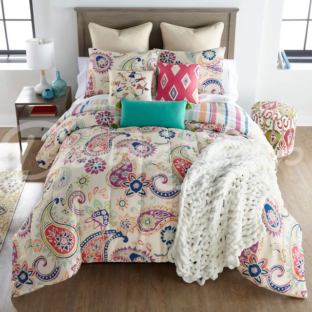 Cali 3Pc Comforter Bedding Set From Your Lifestyle