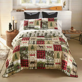 Cedar Lodge Lightweight Quilted Bedding Set From Your Lifestyle By Donna Sharp