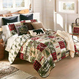 Cedar Lodge Lightweight Quilted Bedding Set From Your Lifestyle By Donna Sharp