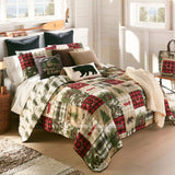Cedar Lodge Lightweight Quilted Bedding Set From Your Lifestyle By Donna Sharp