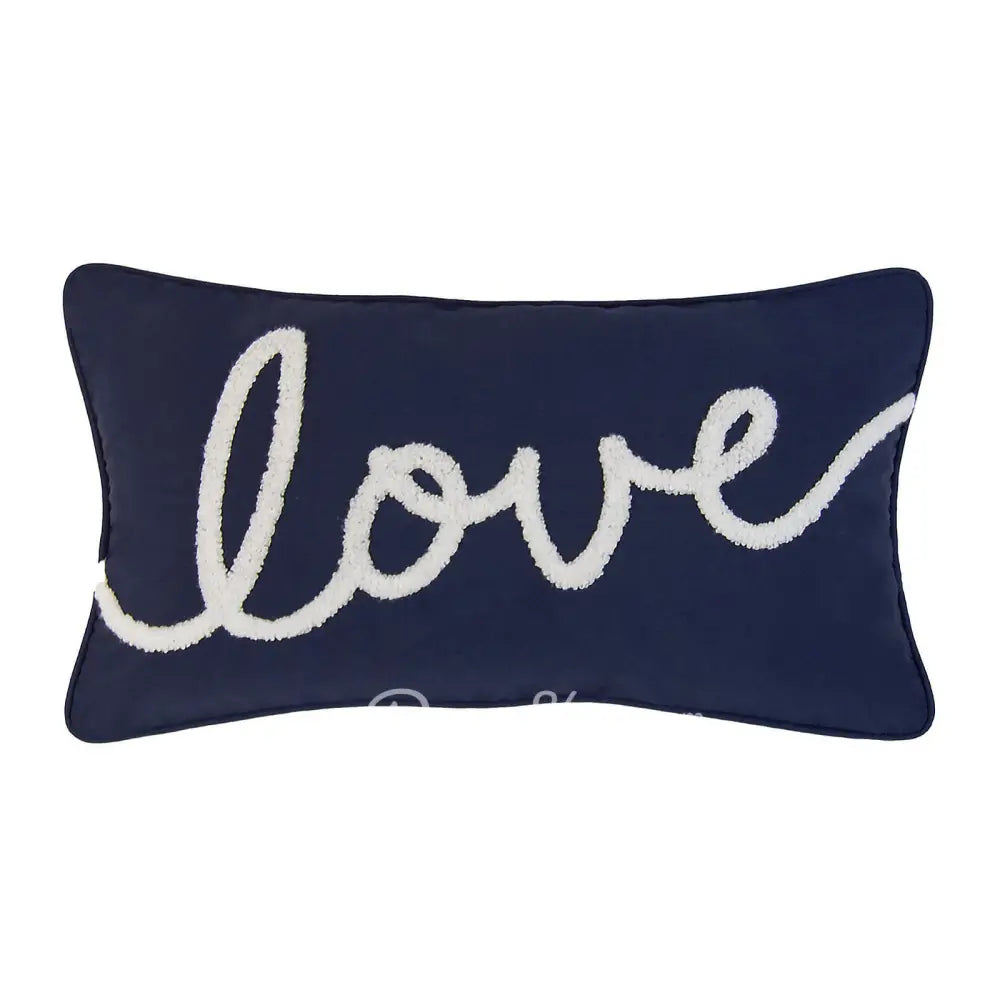 Donna Sharp Checkerboard Love Bird Pillow - Thumbnail 2