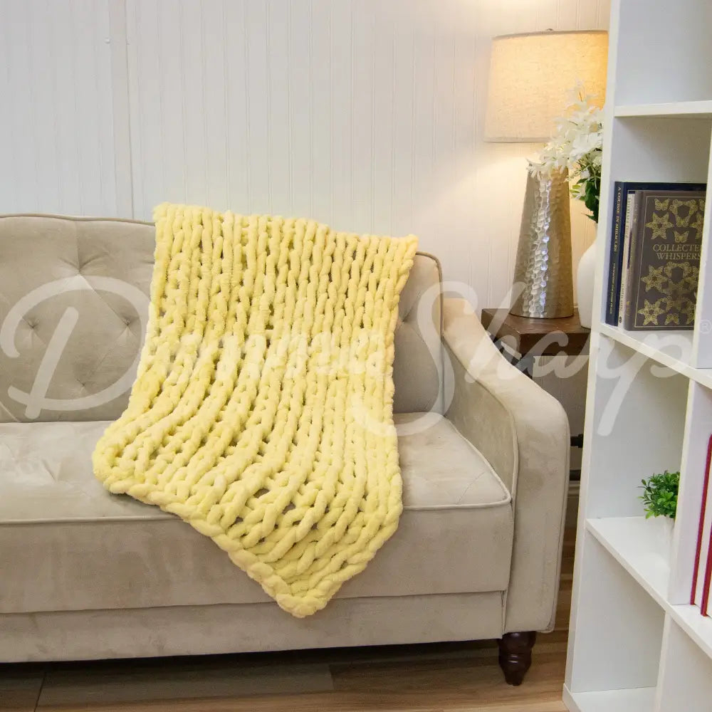 Chenille Knit Throws Bedding