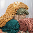 Chenille Knit Throws Bedding