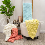 Chenille Knit Throws Bedding