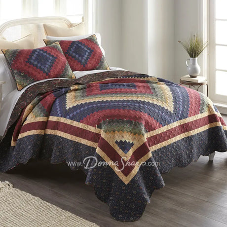 Chesapeake 3Pc Quilted Bedding Set From Your Lifestyle