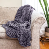 Chunky Knit Throws Bedding