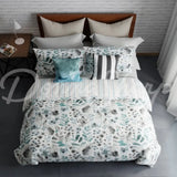 Cordoba 3Pc Quilted Bedding Set By Your Lifestyle New