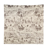 Cowboy Rustic Design Cotton Shower Curtain by Donna Sharp Bath