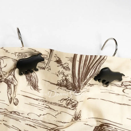 Cowboy Rustic Design Cotton Shower Curtain by Donna Sharp Bath