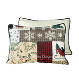 Dashing Lightweight Holiday Quilt Set Holiday