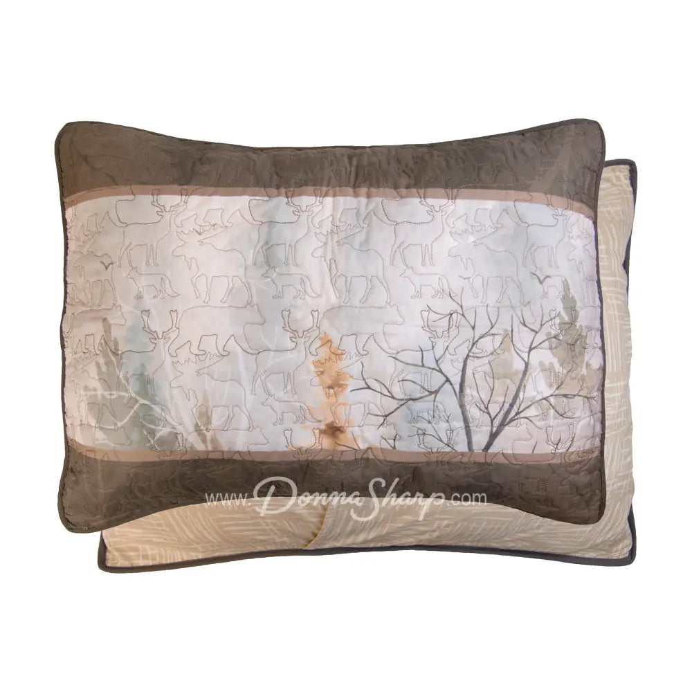 Dawn Mist 3pc Quilted Bedding Set from Donna Sharp New