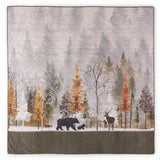 Dawn Mist 3pc Quilted Bedding Set from Donna Sharp New