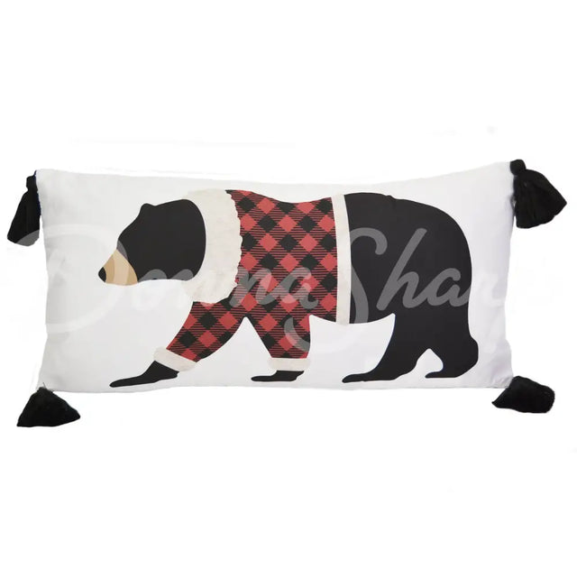 Dec Pillow Christmas Bear Bedding