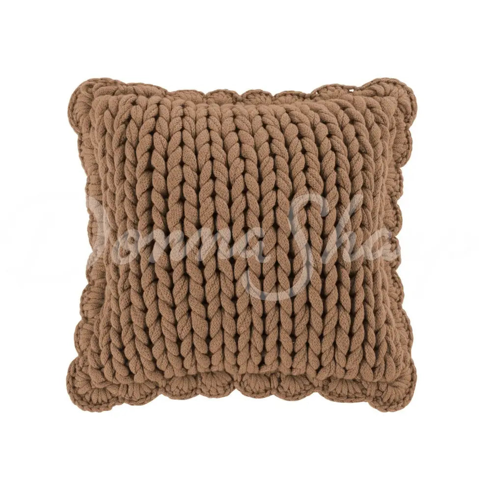 Dec Pillow Chunky Knitted Bedding