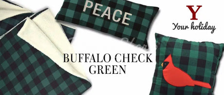 Dec Pillow Green Buffalo Check (Rocking Horse) Brands