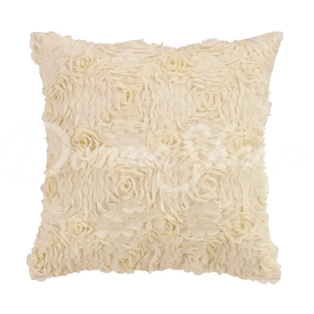 Dec Pillow Roses (Cream) Bedding