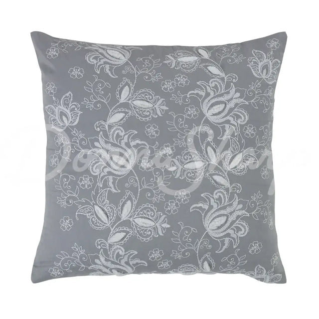 Dec Pillow Vista (Grey Emb) Bedding