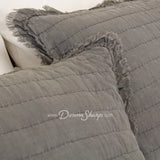 Delano Garment Washed Cotton Quilted 3Pc Bedding Set By Donna Sharp