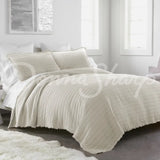 Delano Garment Washed Cotton Quilted 3Pc Bedding Set By Donna Sharp