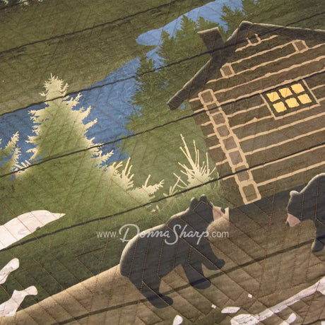 Donna Sharp Allegheny 3pc Quilted Bedding Set NULL