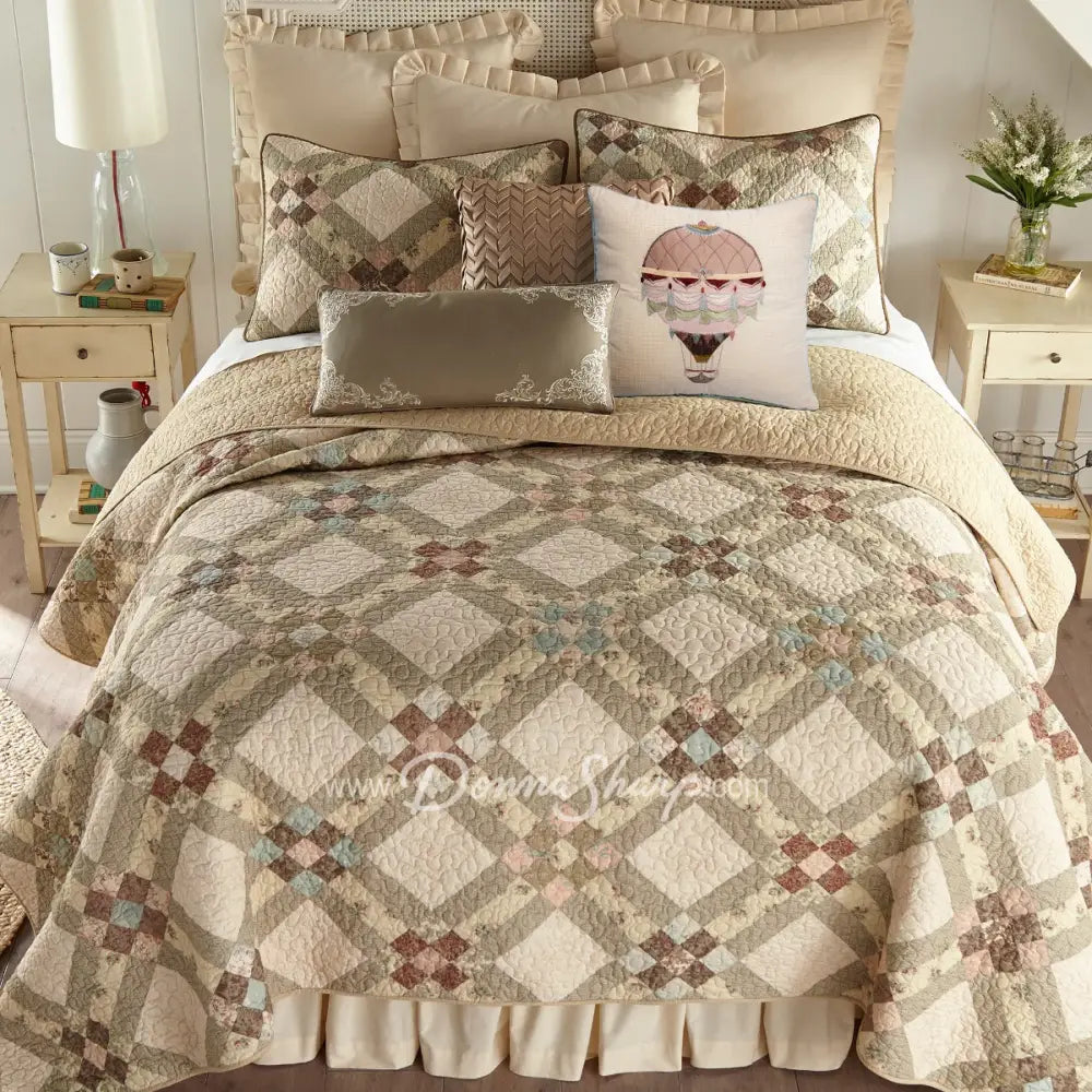 Dec Pillow American Beauty (Rect Emb) Bedding