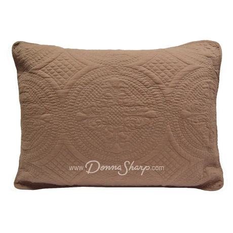 Eurosham Ana Mocha (Quilted) Sale