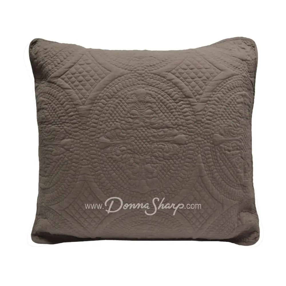 Eurosham Ana Taupe (Quilted) Sale