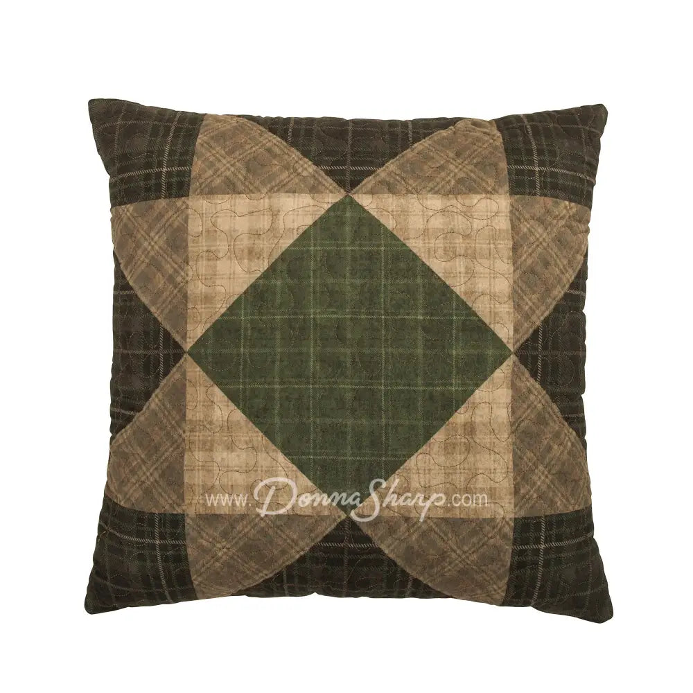 Donna Sharp Sawtooth Decorative Pillow - Thumbnail 2