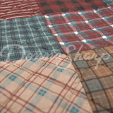 Donna Sharp Appalachia Plaid 3Pc Cotton Quilt Set Bedding