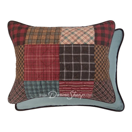 Donna Sharp Appalachia Plaid 3pc Cotton Quilt Set Bedding