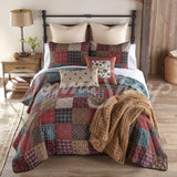 Donna Sharp Appalachia Plaid 3Pc Cotton Quilt Set Bedding