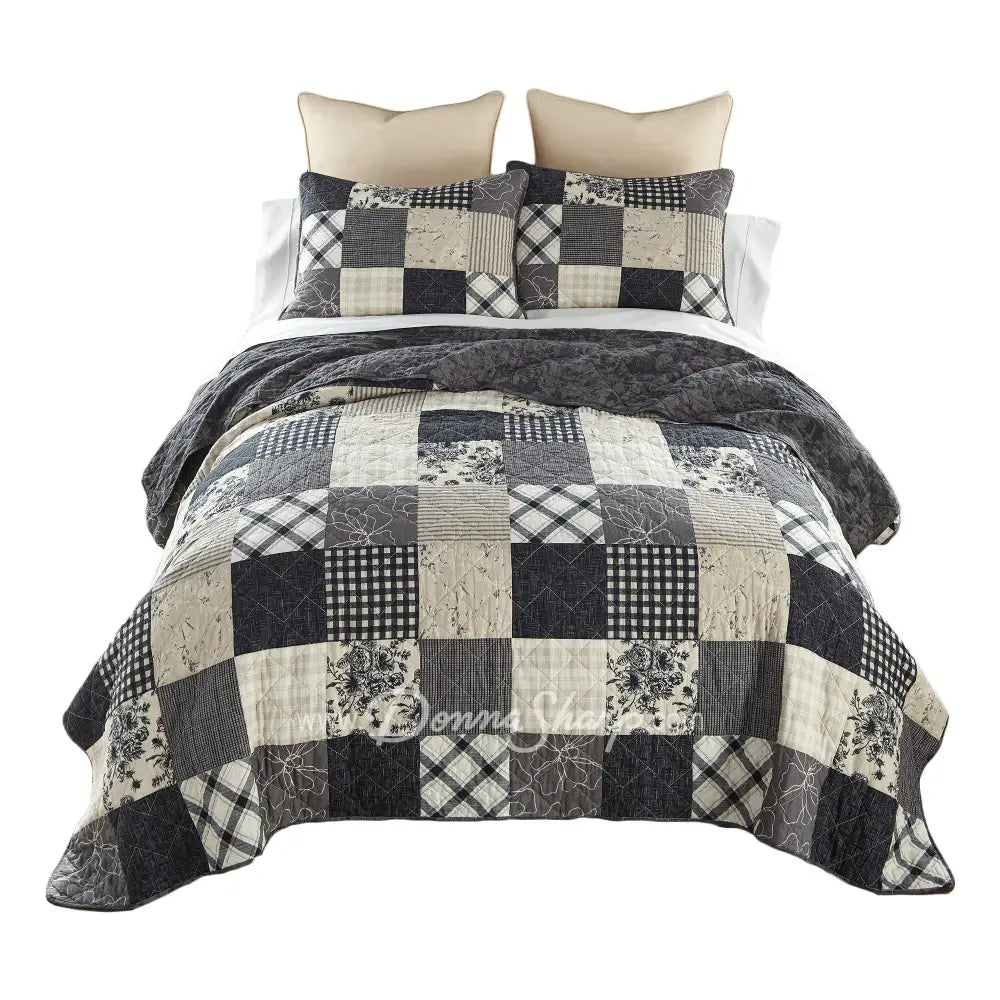 Augusta Cotton Quilt Set From Donna Sharp New