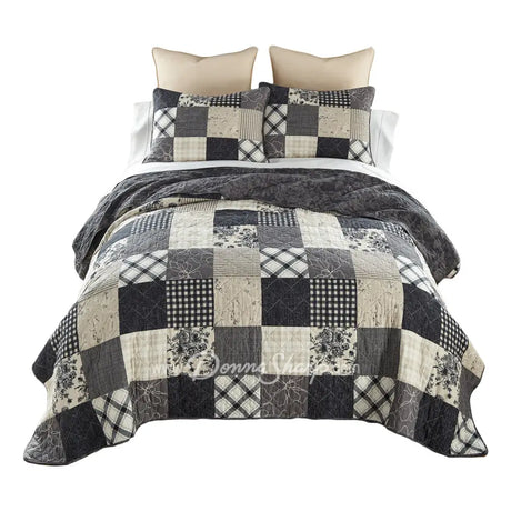 Augusta Cotton Quilt Set From Donna Sharp New