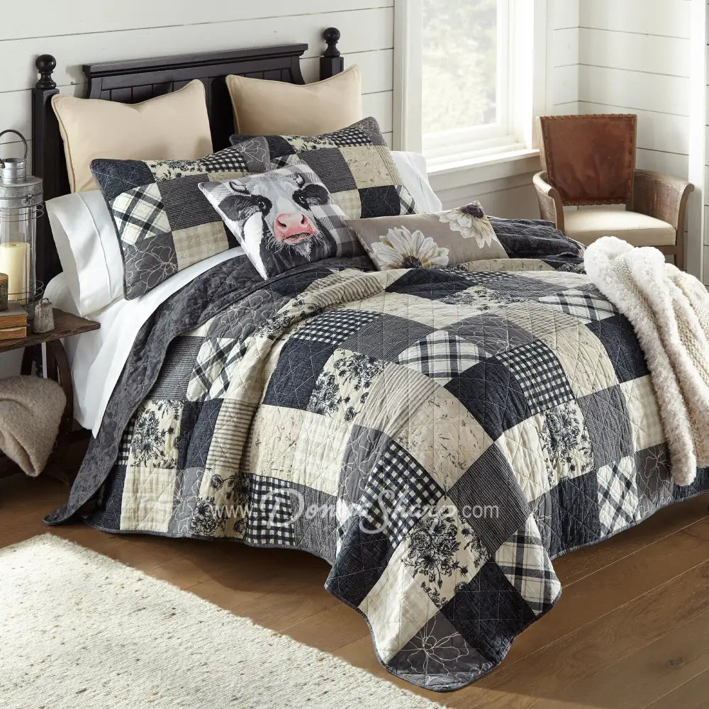 Augusta Cotton Quilt Set From Donna Sharp King New