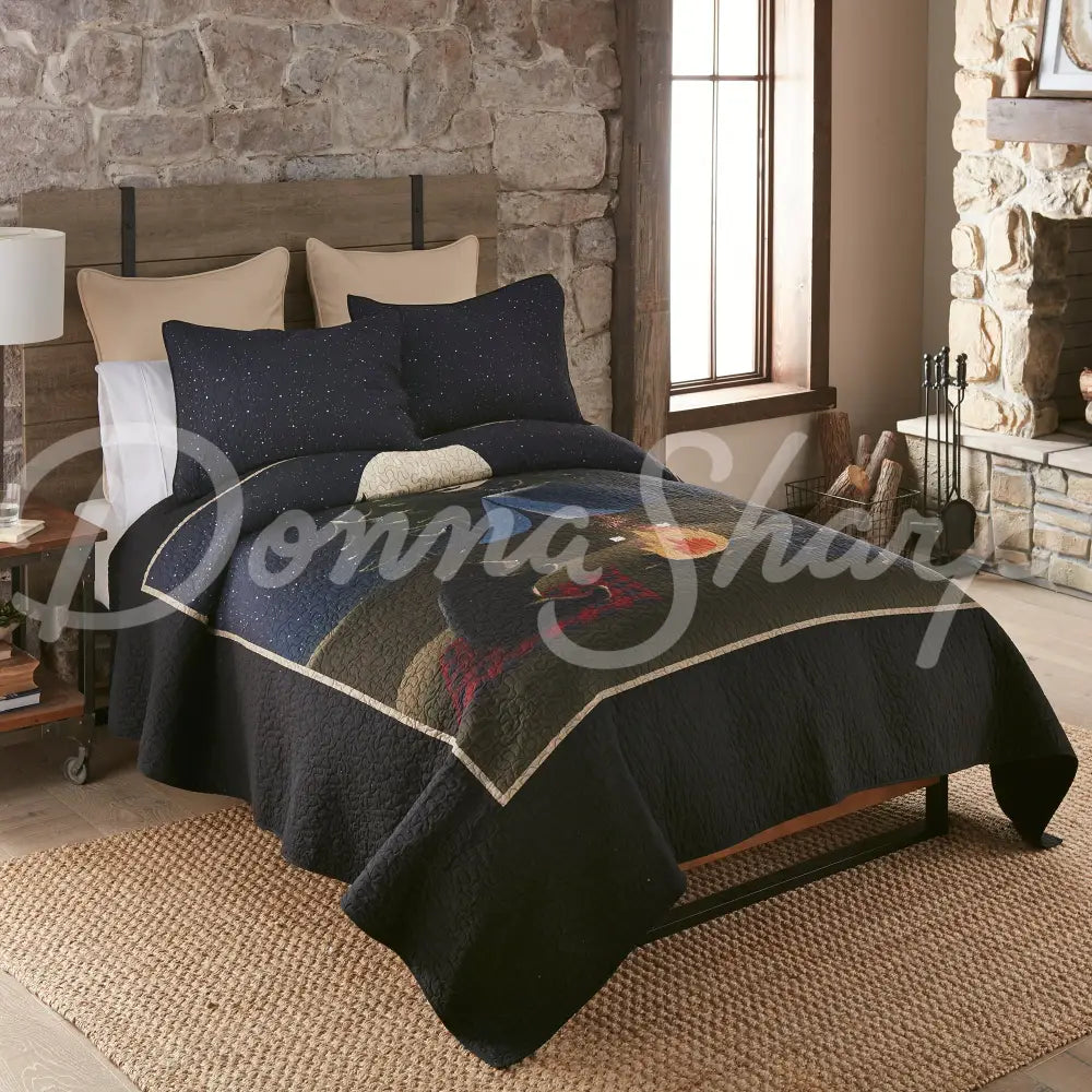 Donna Sharp Bear Campfire Cotton Bedding Set