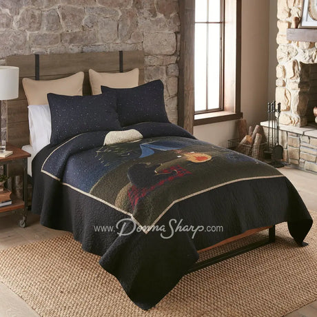 Donna Sharp Bear Campfire Cotton Bedding Set