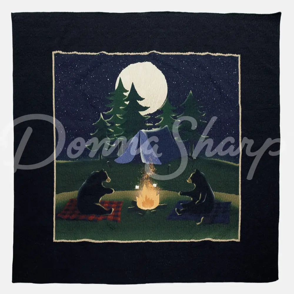 Donna Sharp Bear Campfire Cotton Bedding Set