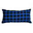 Donna Sharp Bear Campfire Cotton Bedding Set Blue Check Rectangle Pillow (Reversible) Bedding